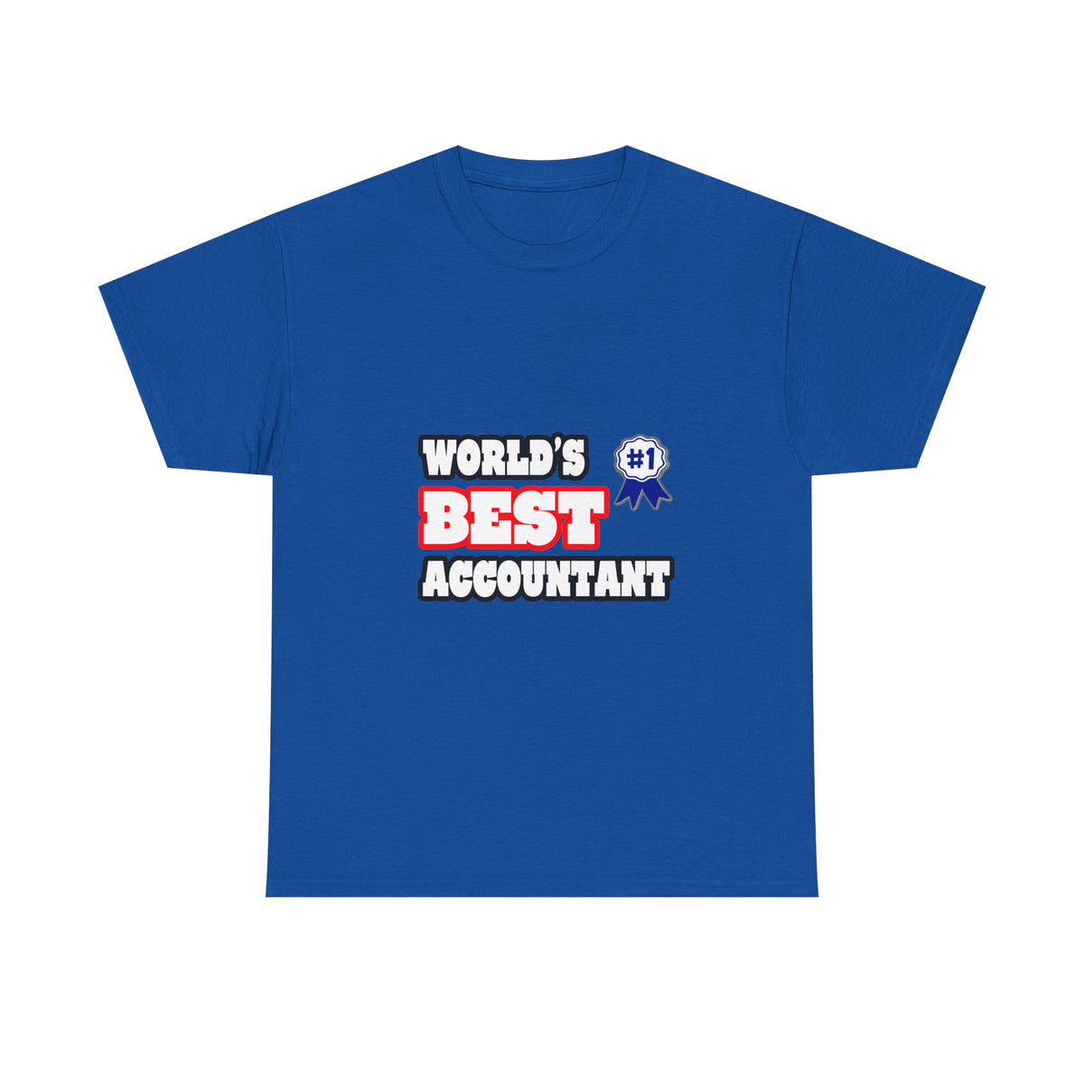 World's Best Accountant - Unisex Heavy Cotton Tee