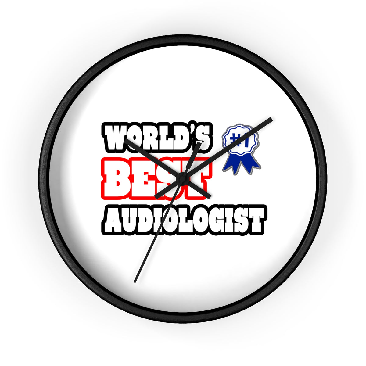 World's Best Audiologist - Wall Clock