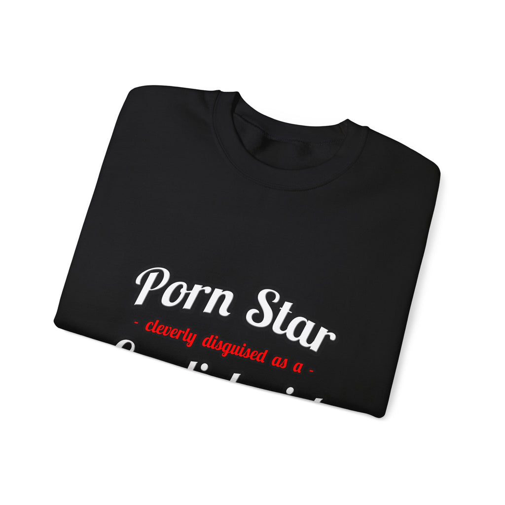 Porn Star...Cardiologist (2) - Unisex Heavy Blend™ Crewneck Sweatshirt