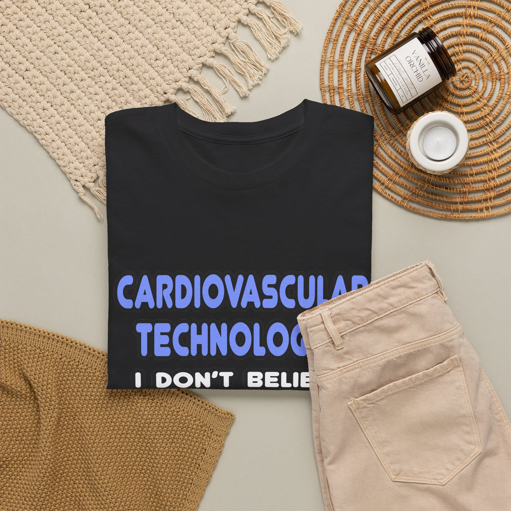 Miracles and Cardiovascular Technologists - Unisex Heavy Cotton Tee