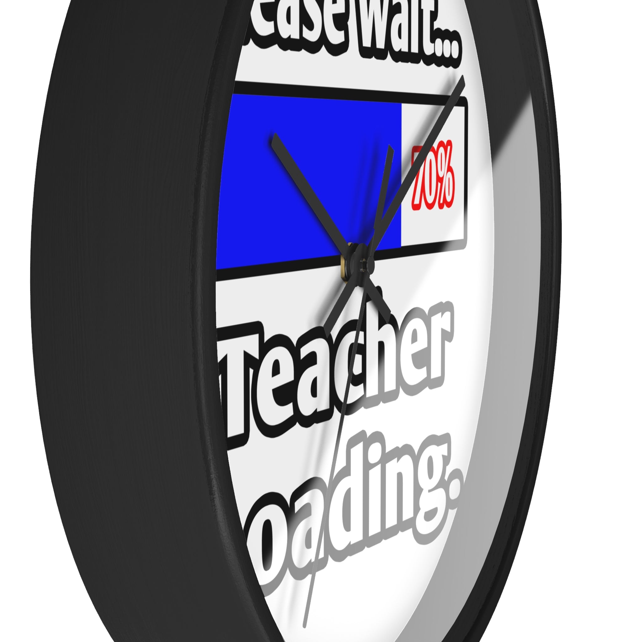 Please Wait...Teacher Loading - Wall Clock