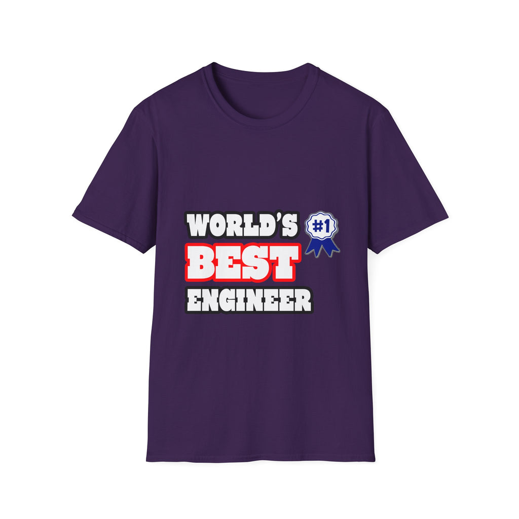 World's Best Engineer - Unisex Softstyle T-Shirt