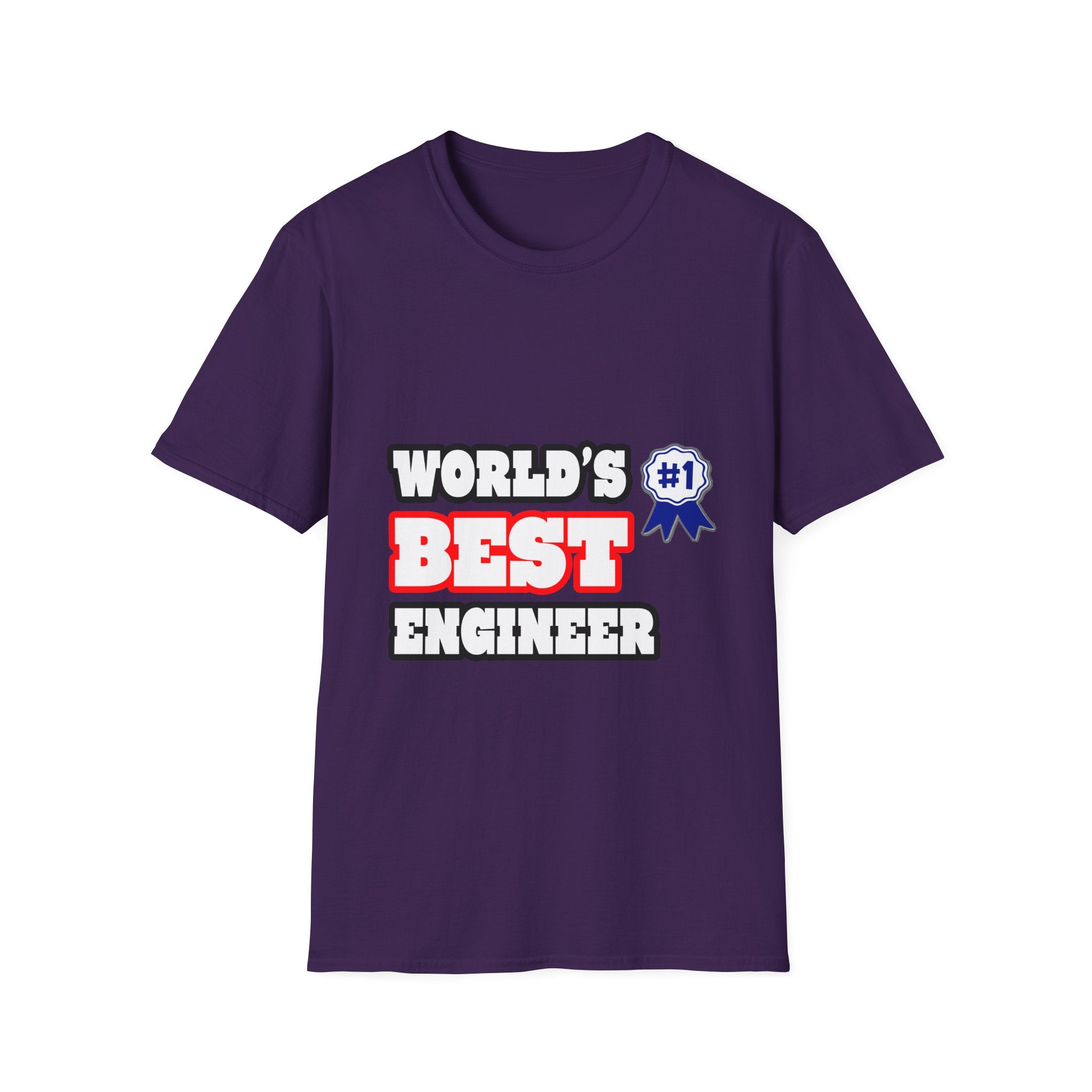 World's Best Engineer - Unisex Softstyle T-Shirt