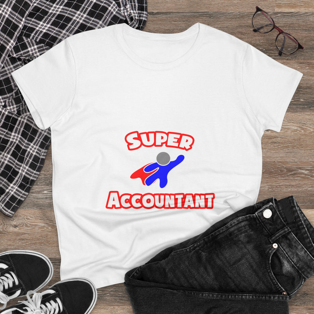 Super Accountant (2) - Women's Midweight Cotton Tee
