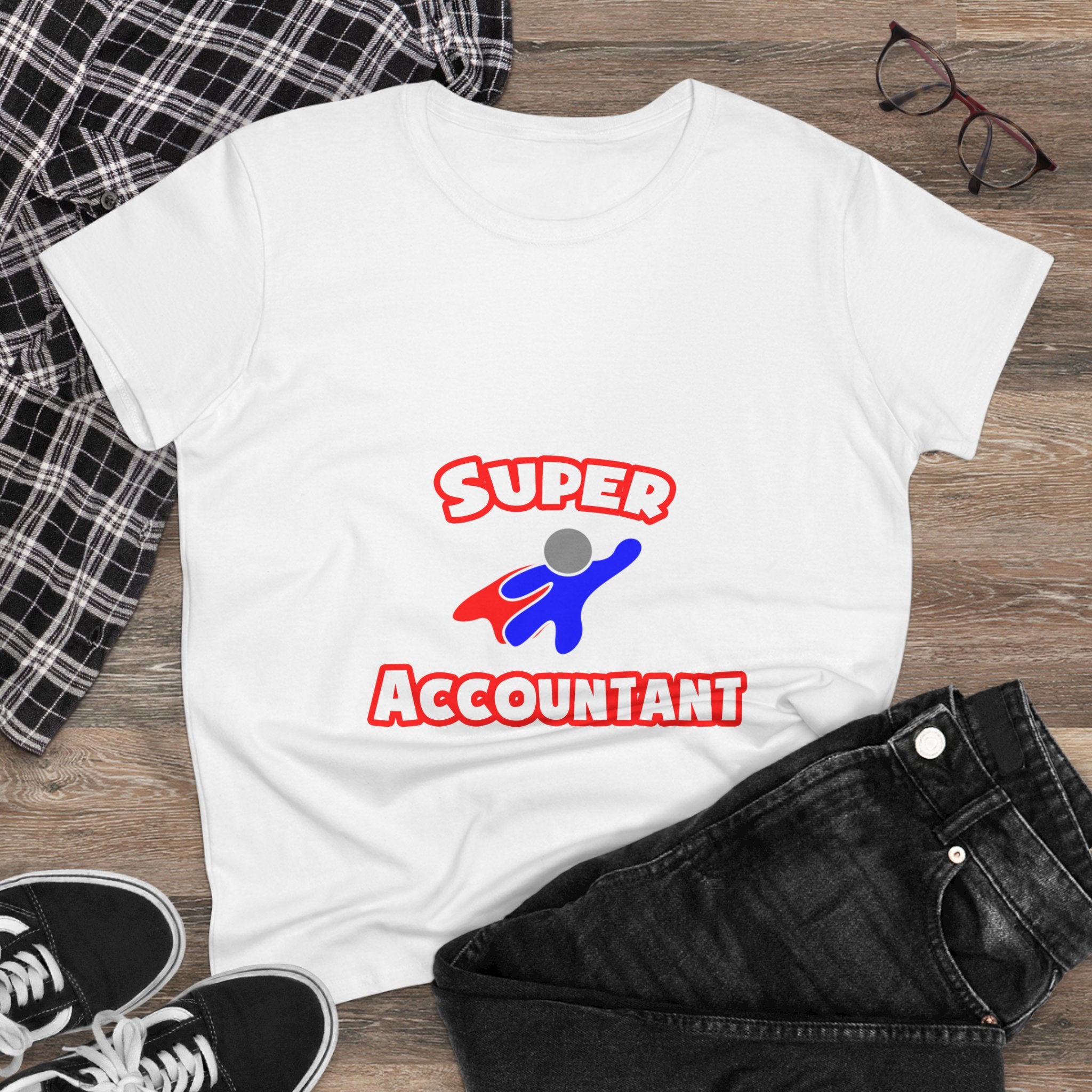 Super Accountant (2) - Women's Midweight Cotton Tee