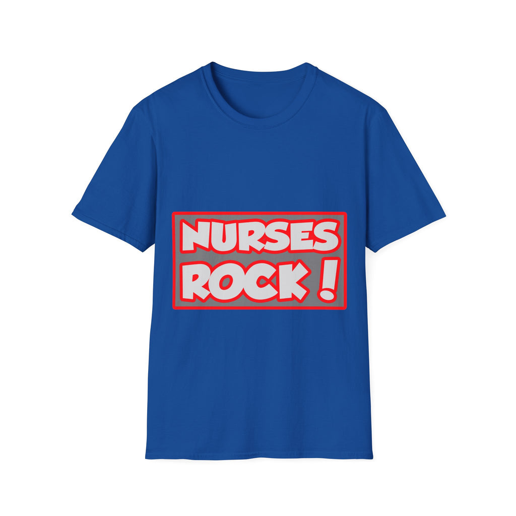 Nurses Rock! - Unisex Softstyle T-Shirt