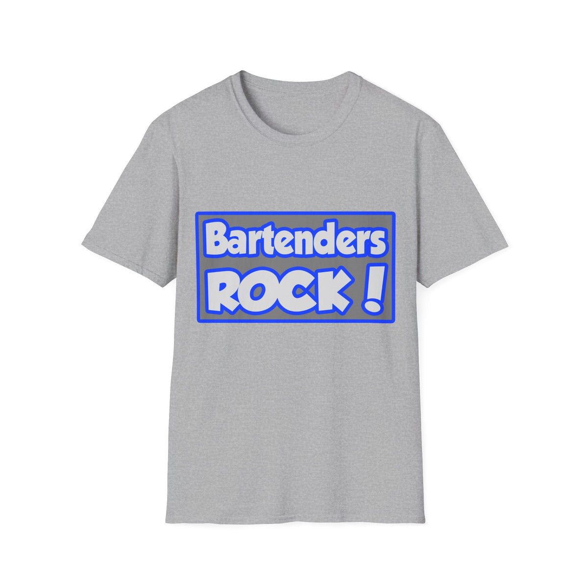 Bartenders Rock! - Unisex Softstyle T-Shirt
