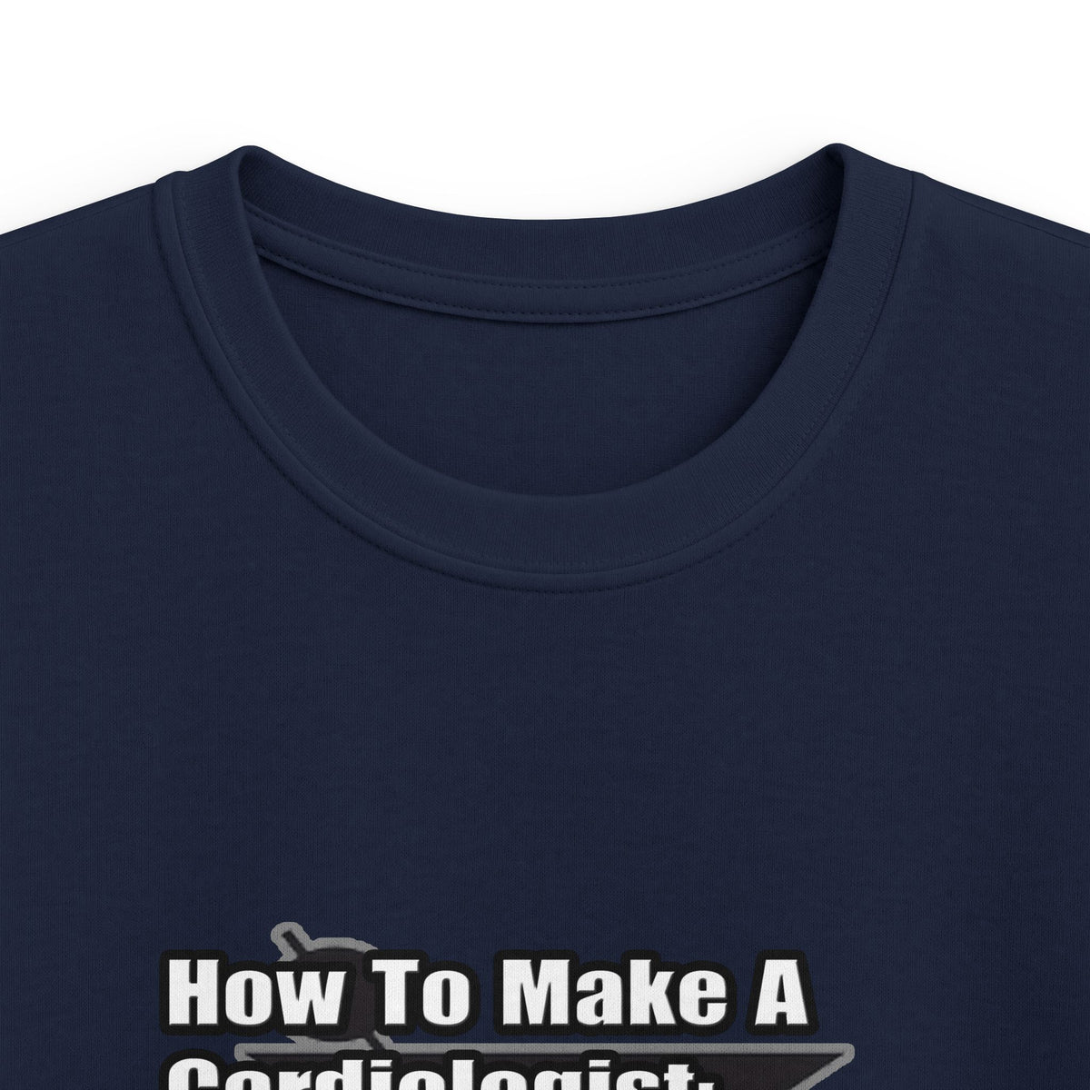 How To Make a Cardiologist - Kids Softstyle Tee