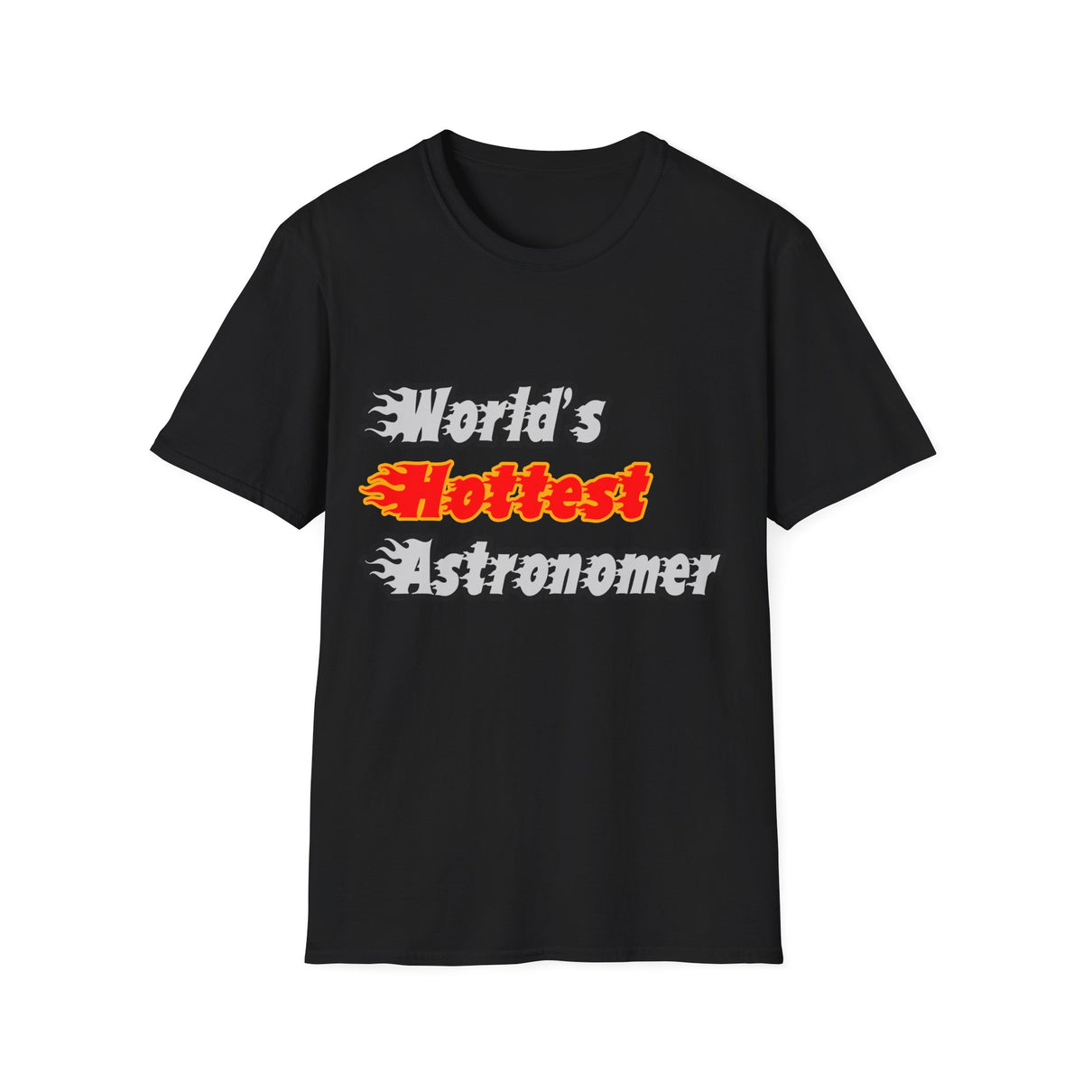 World's Hottest Astronomer - Unisex Softstyle T-Shirt