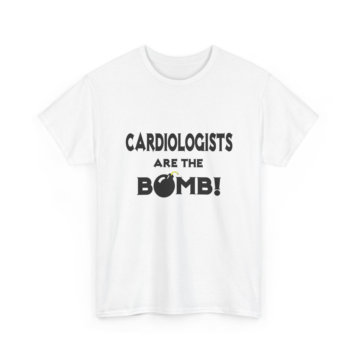 Cardiologists Are The Bomb! - Unisex Heavy Cotton Tee