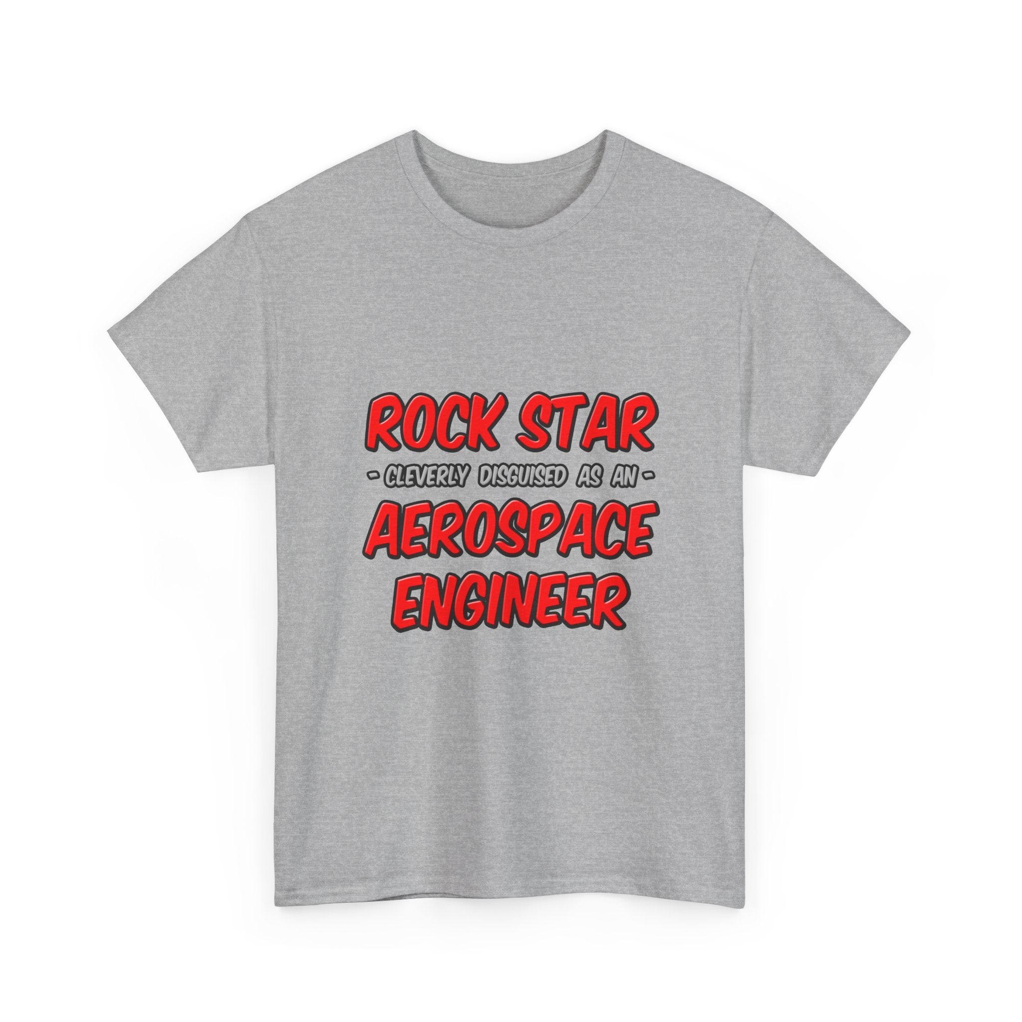 Rock Star...Aerospace Engineer - Unisex Heavy Cotton Tee