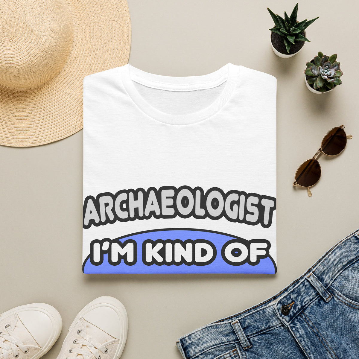 Archaeologist...Kind of a Big Deal - Unisex Softstyle T-Shirt