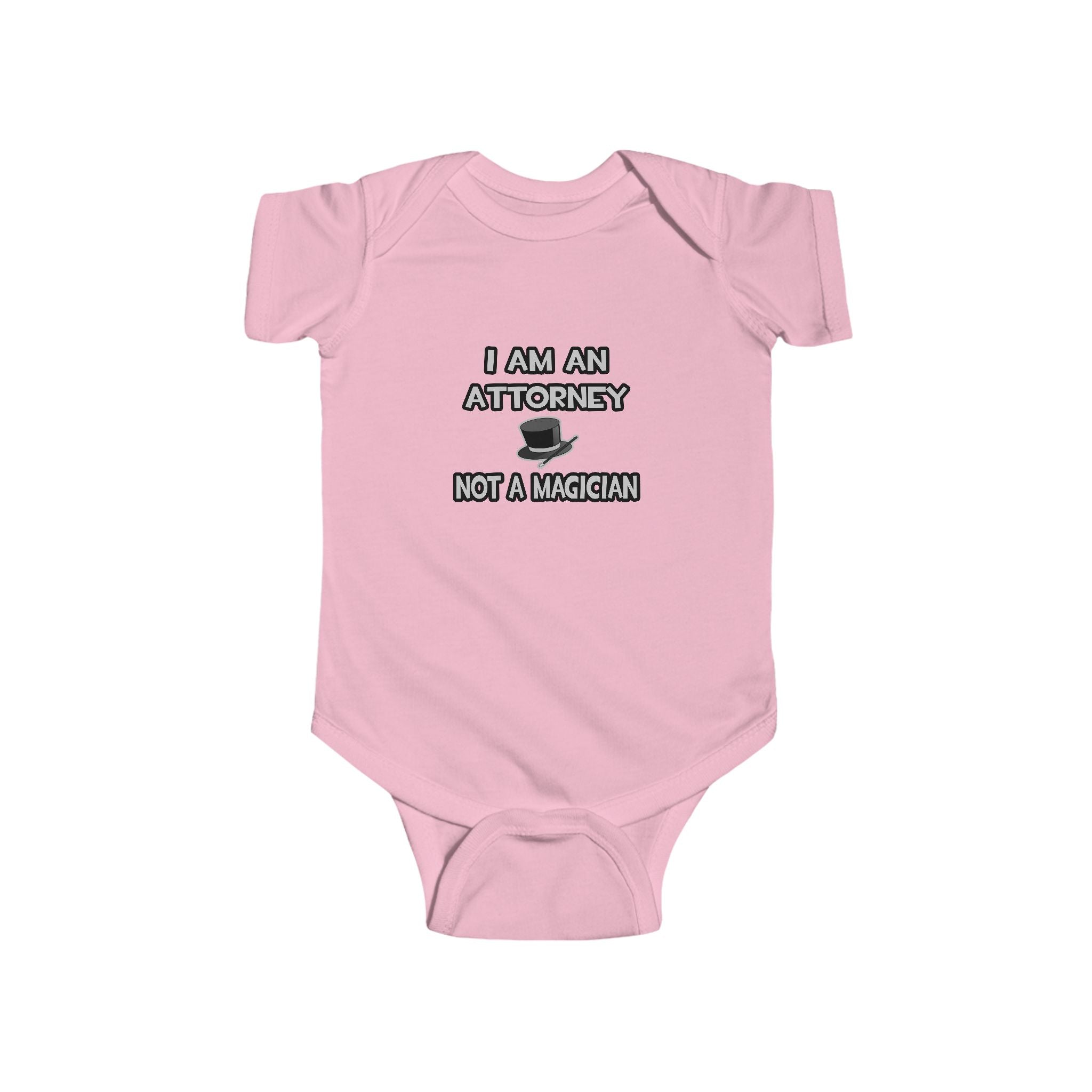 I Am An Attorney ... Not A Magician - Infant Fine Jersey Bodysuit
