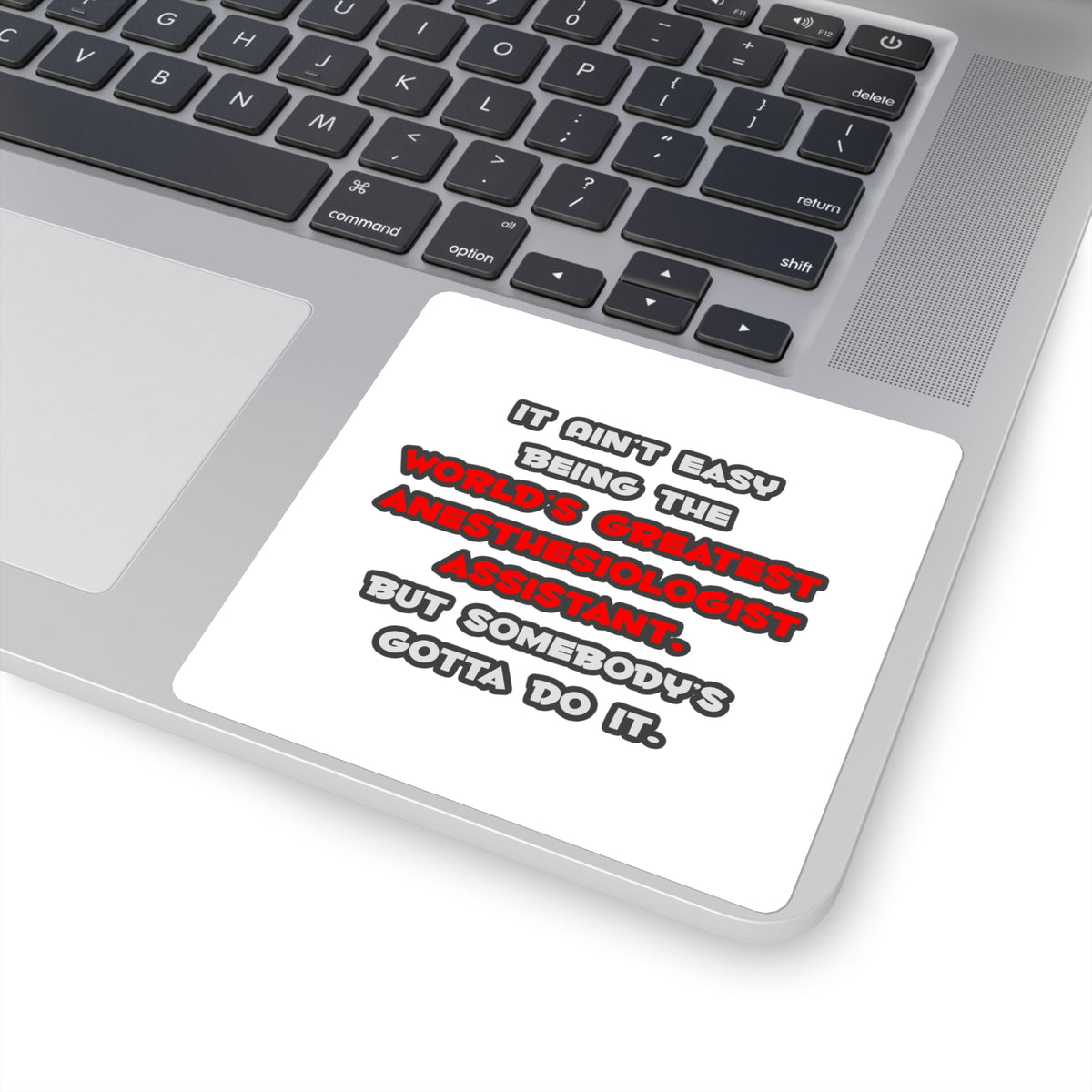 World's Greatest Anesthesiologist Asst Joke - Square Stickers