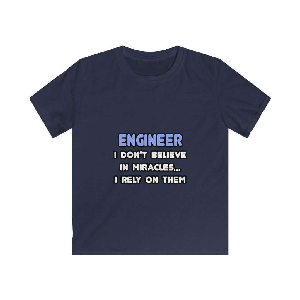Miracles and Engineers - Kids Softstyle Tee