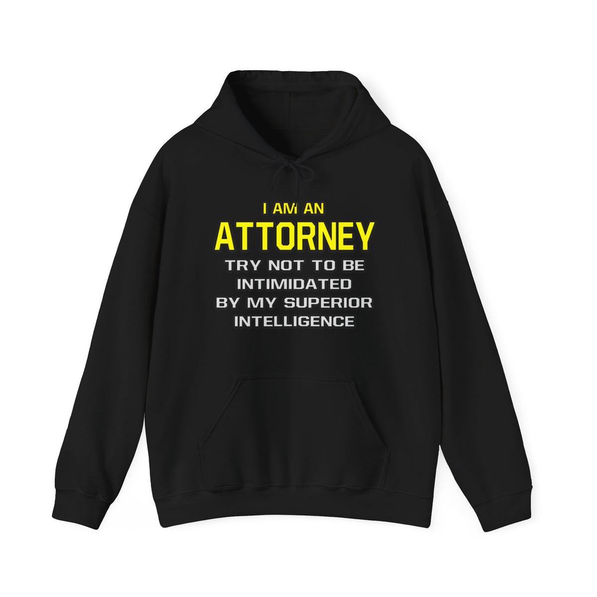 Attorney...Superior Intelligence - Unisex Heavy Blend™ Hooded Sweatshirt