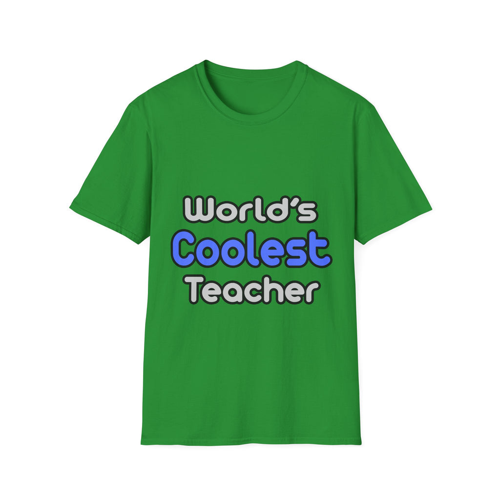 World's Coolest Teacher - Unisex Softstyle T-Shirt