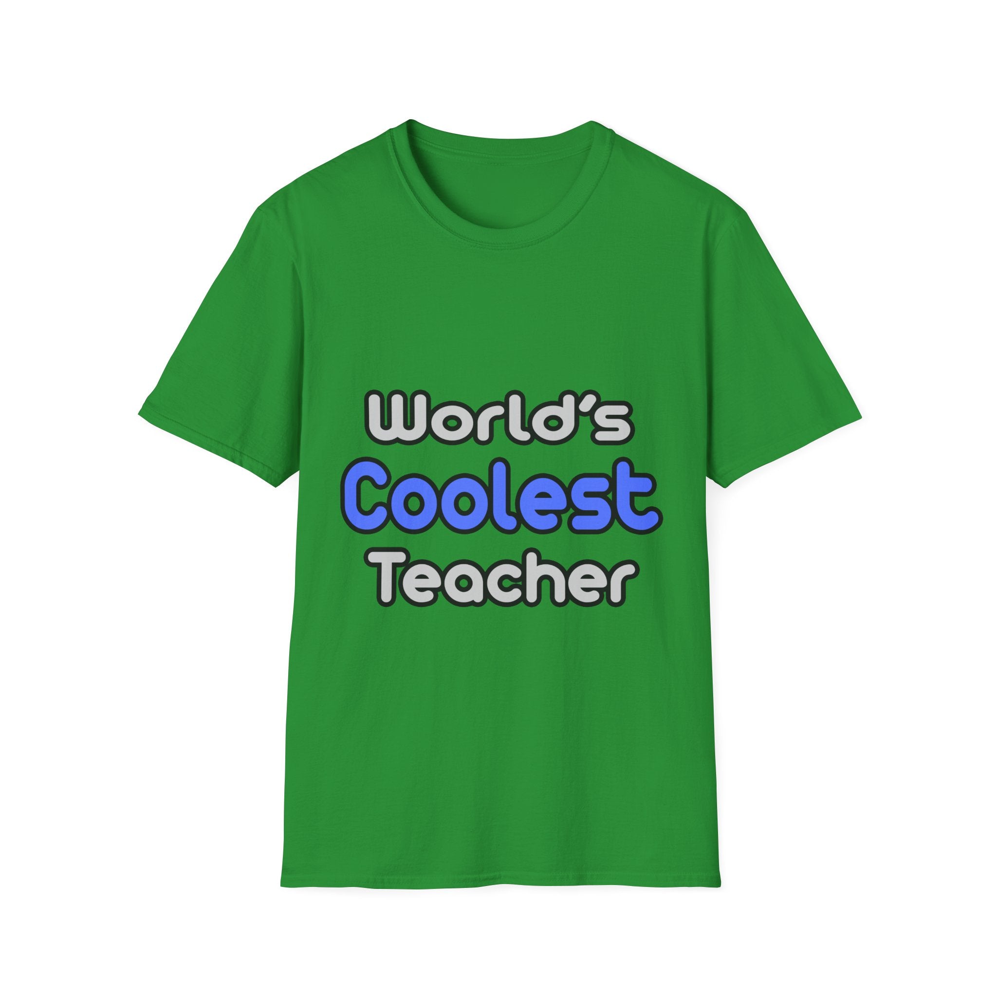 World's Coolest Teacher - Unisex Softstyle T-Shirt