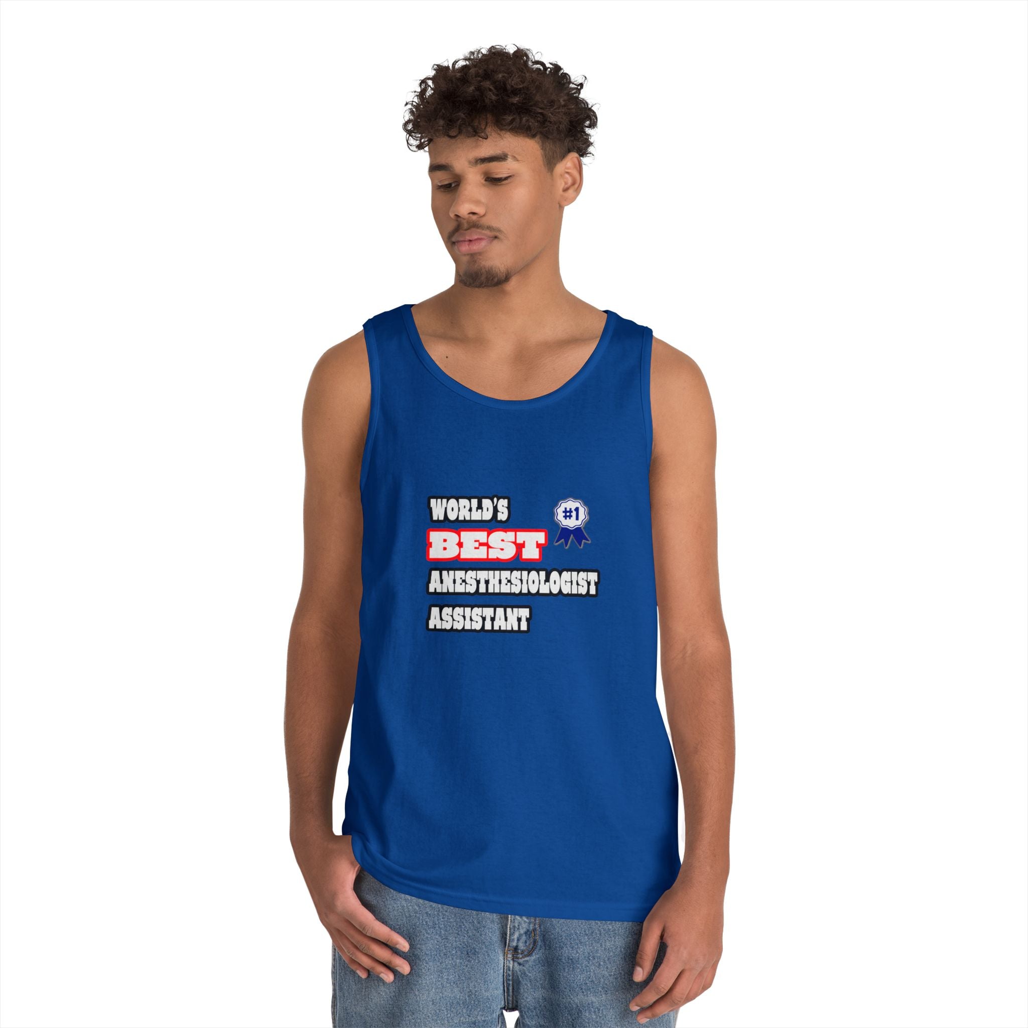 World's Best Anesthesiologist Assistant - Unisex Heavy Cotton Tank Top