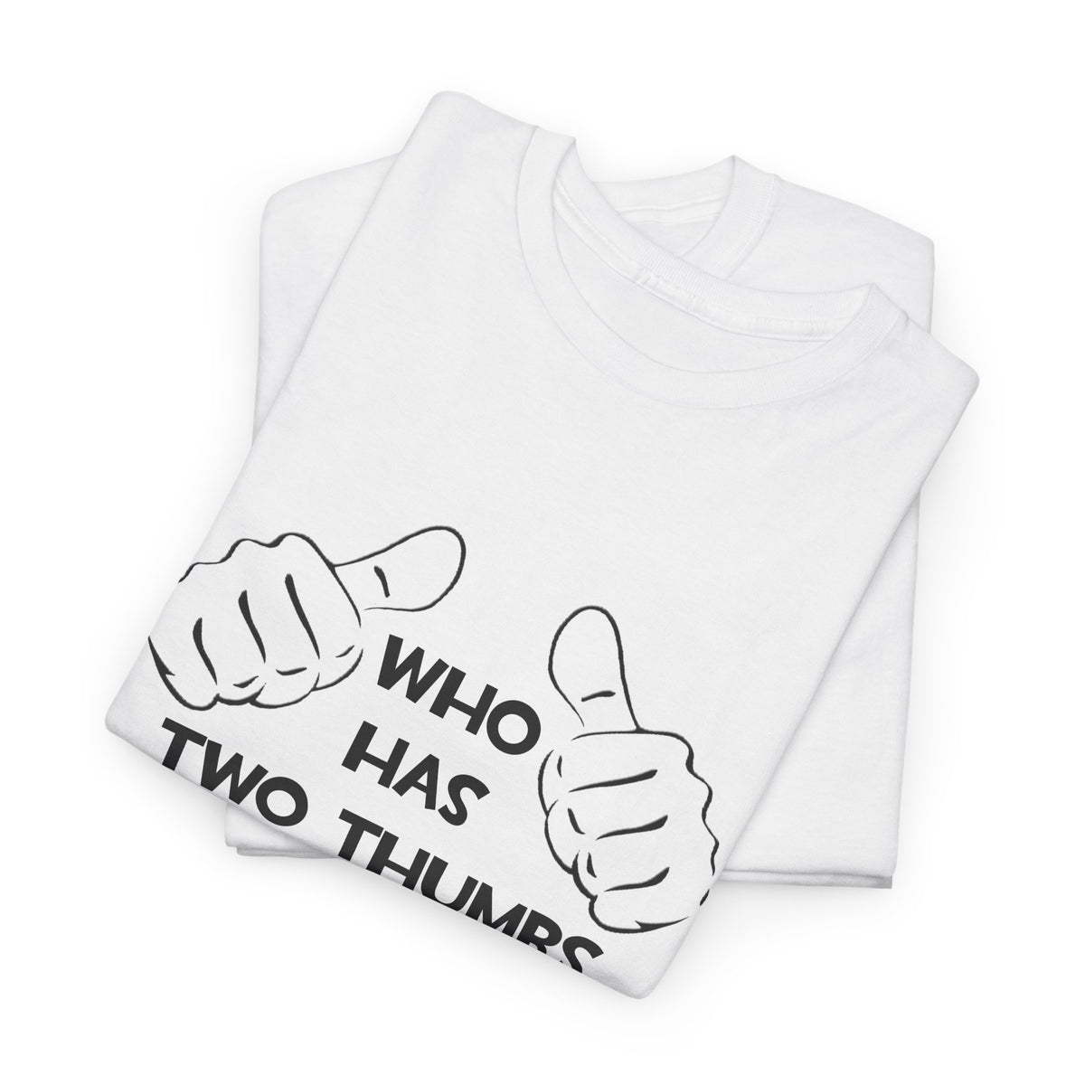 Two Thumbs and Loves Farming - Unisex Heavy Cotton Tee
