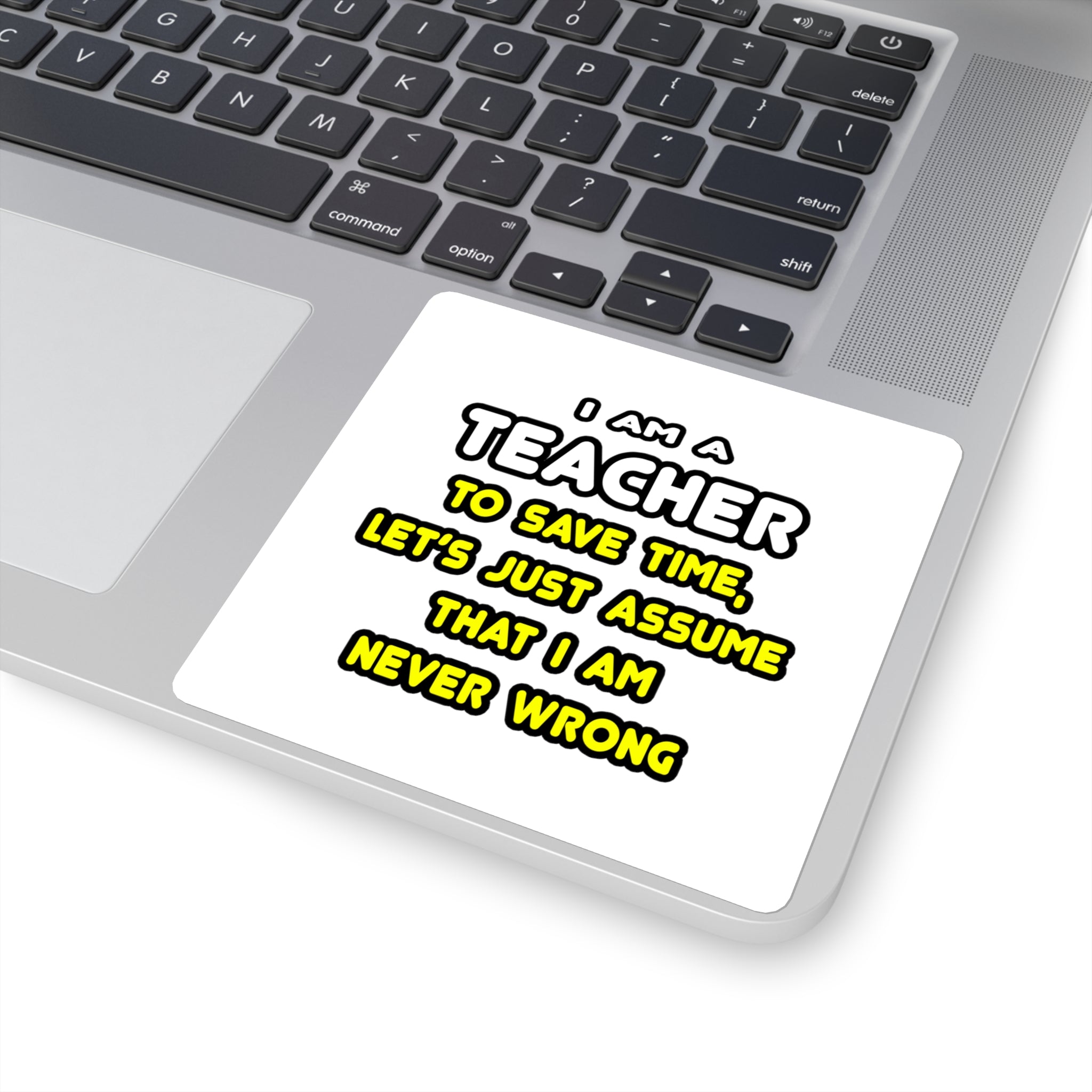 Funny Teacher T Shirts and Gifts - Square Stickers
