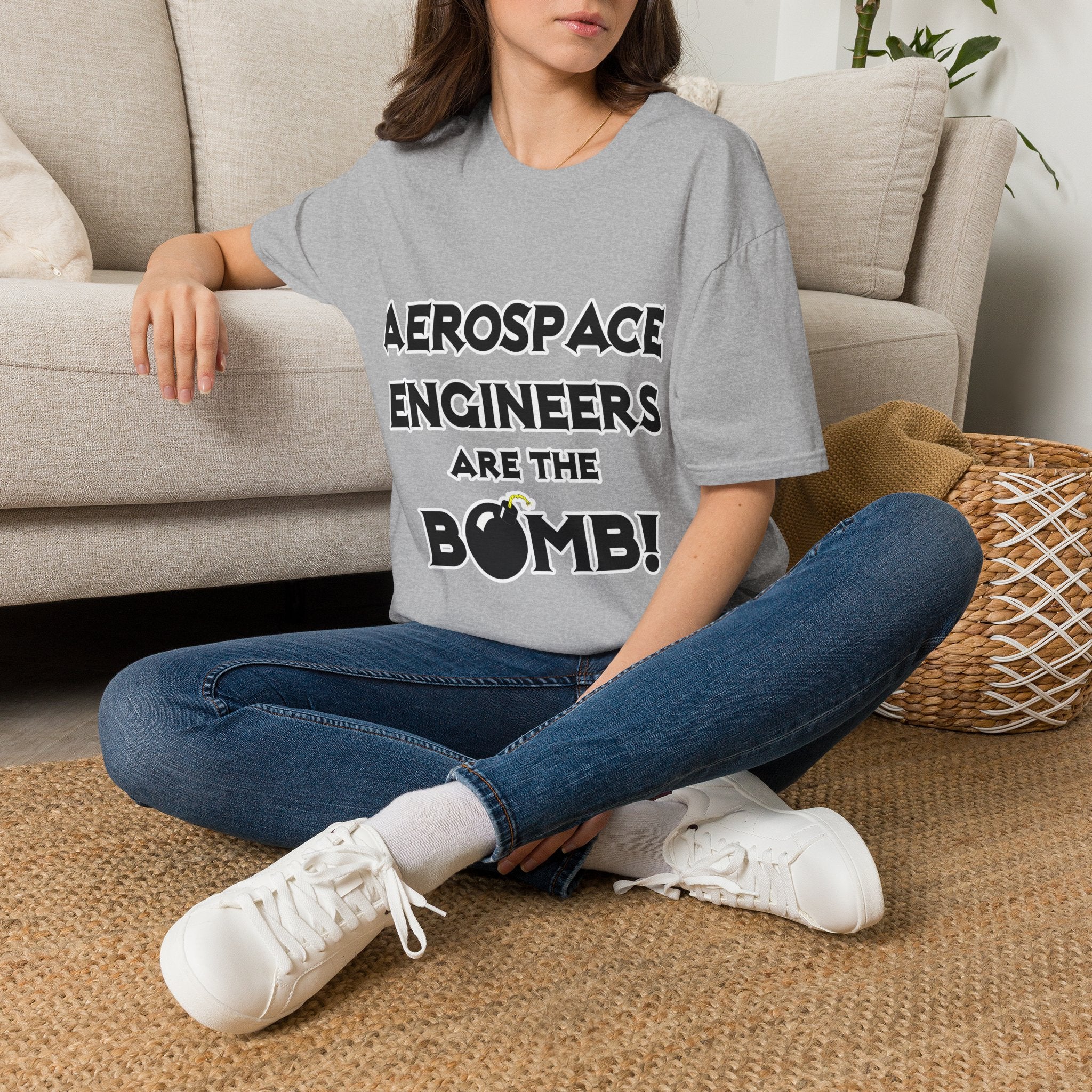 Aerospace Engineers Are The Bomb! - Unisex Softstyle T-Shirt