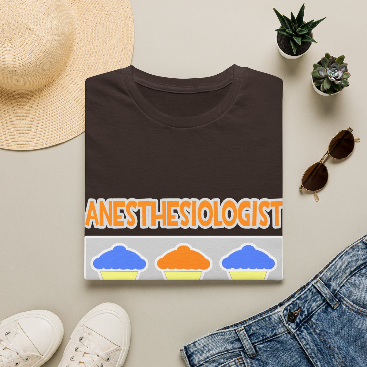 Anesthesiologist ... Will Work For Cupcakes - Unisex Softstyle T-Shirt