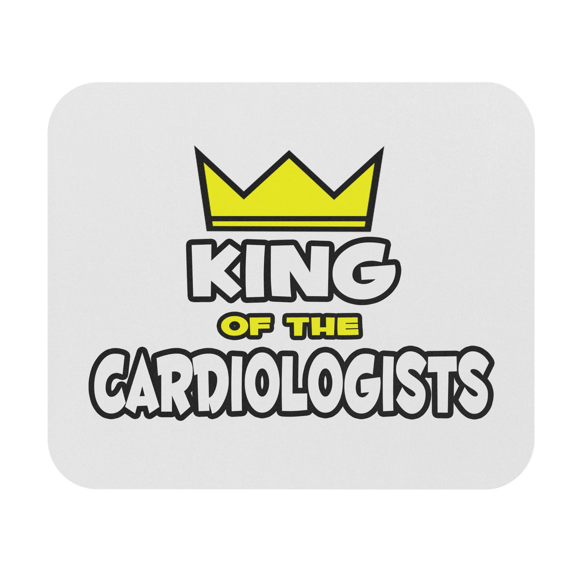 King of the Cardiologists - Mouse Pad (Rectangle)