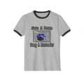 Save a Drum...Bang a Bartender - Unisex Cotton Ringer T-Shirt
