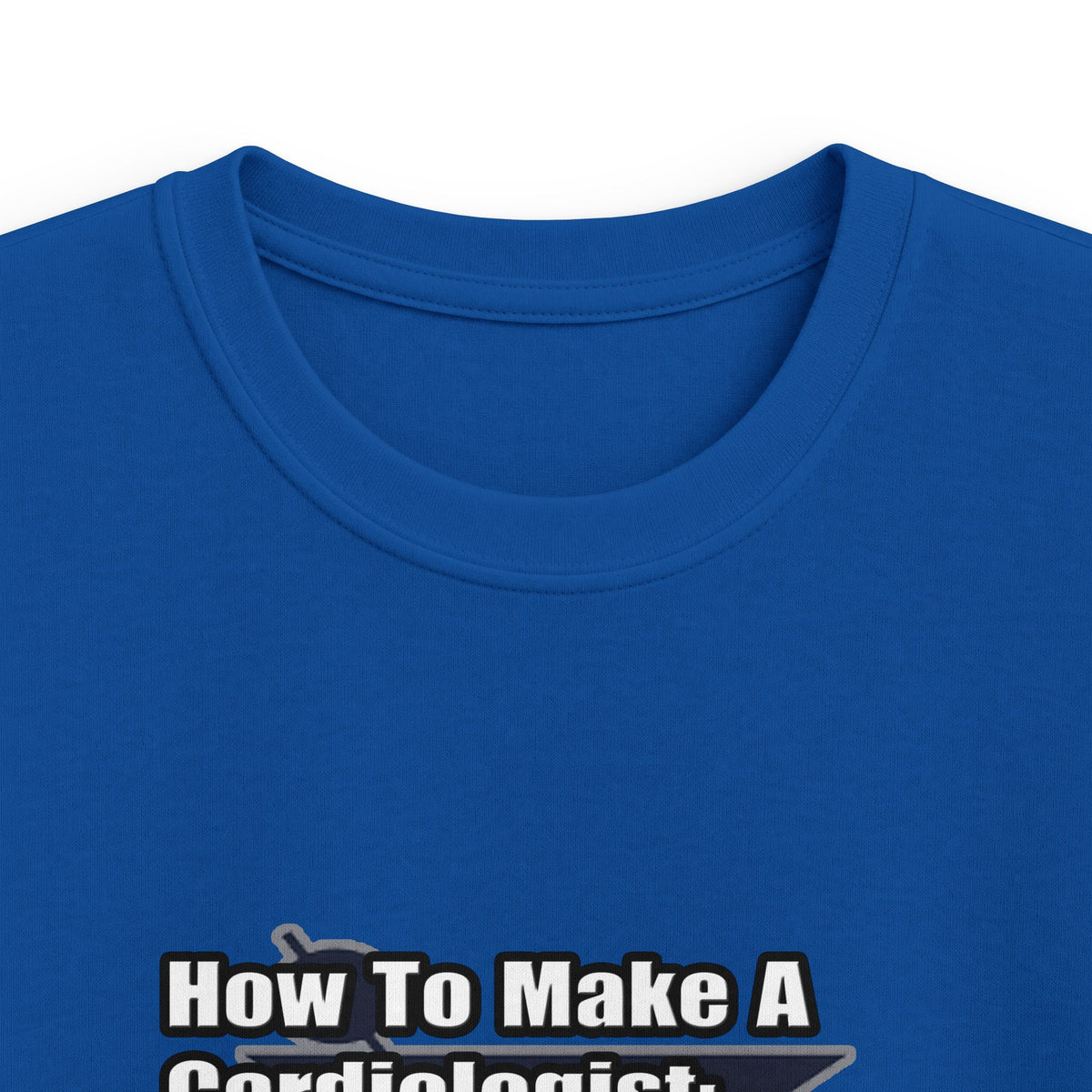 How To Make a Cardiologist - Kids Softstyle Tee