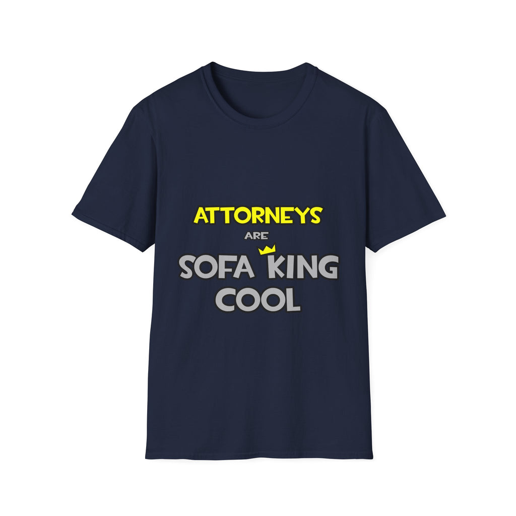 Attorneys Are Sofa King Cool - Unisex Softstyle T-Shirt