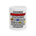 Cardiologist .. OMG WTF LOL - Ceramic Mug, (11oz, 15oz)