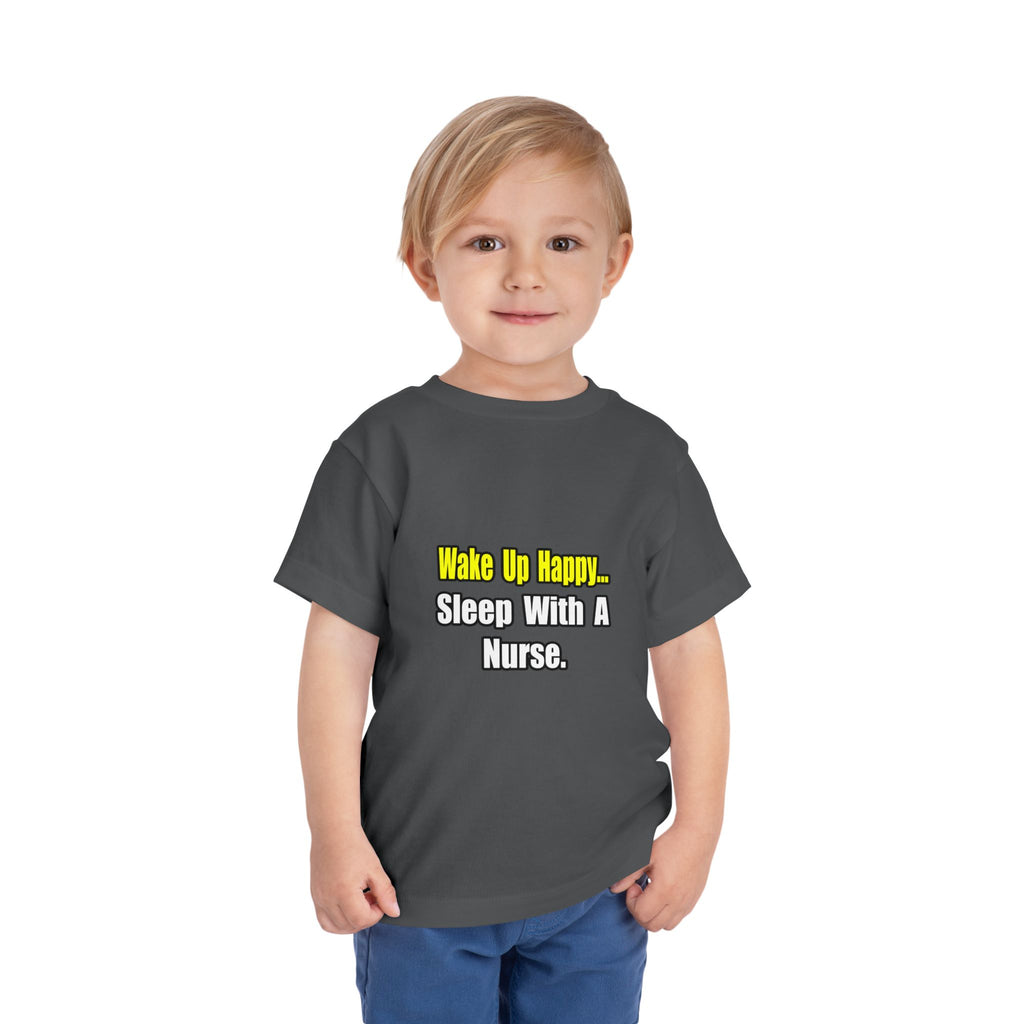 Sleep With a Nurse - Toddler Short Sleeve Tee