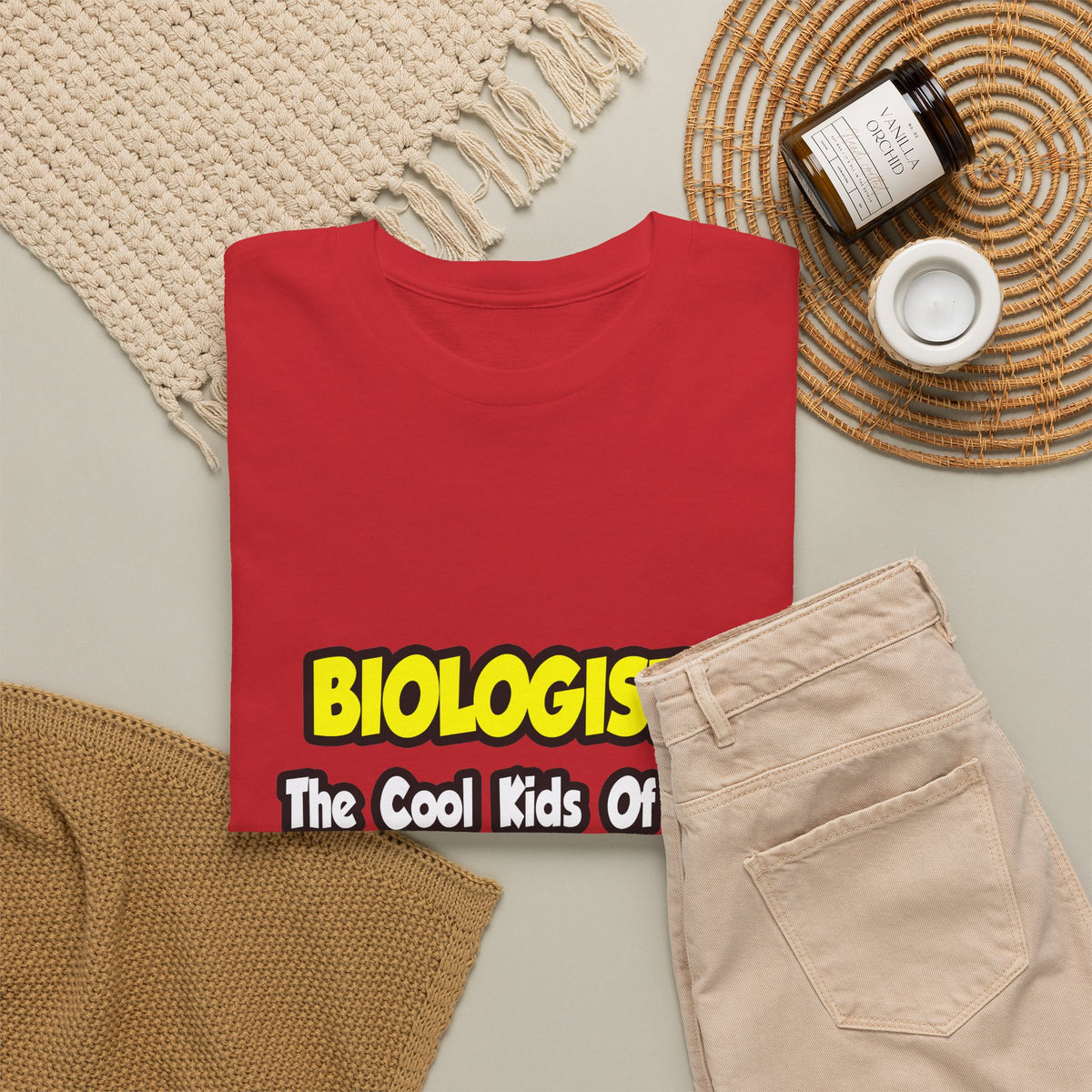 Biologists...Cool Kids of Science World - Unisex Heavy Cotton Tee