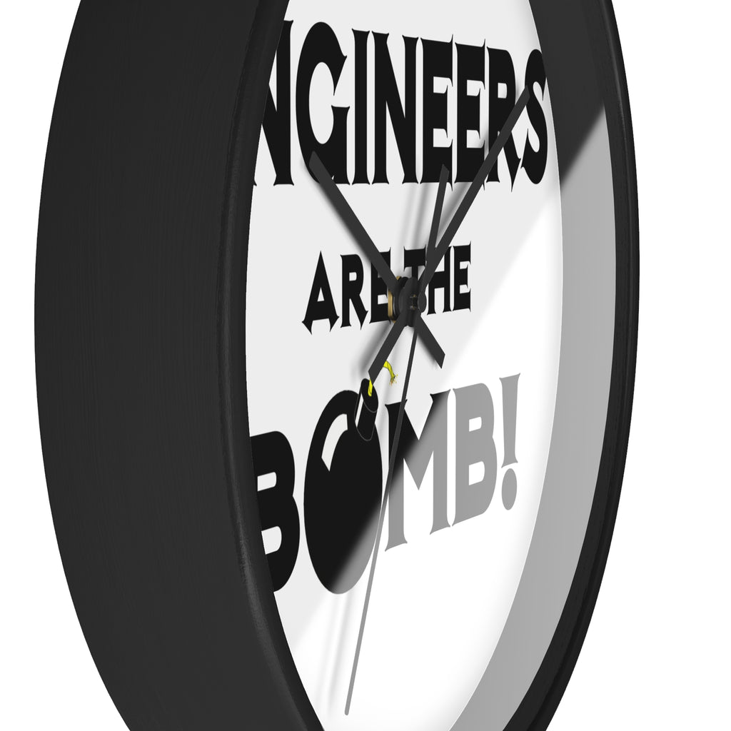 Engineers Are The Bomb! (2) - Wall Clock