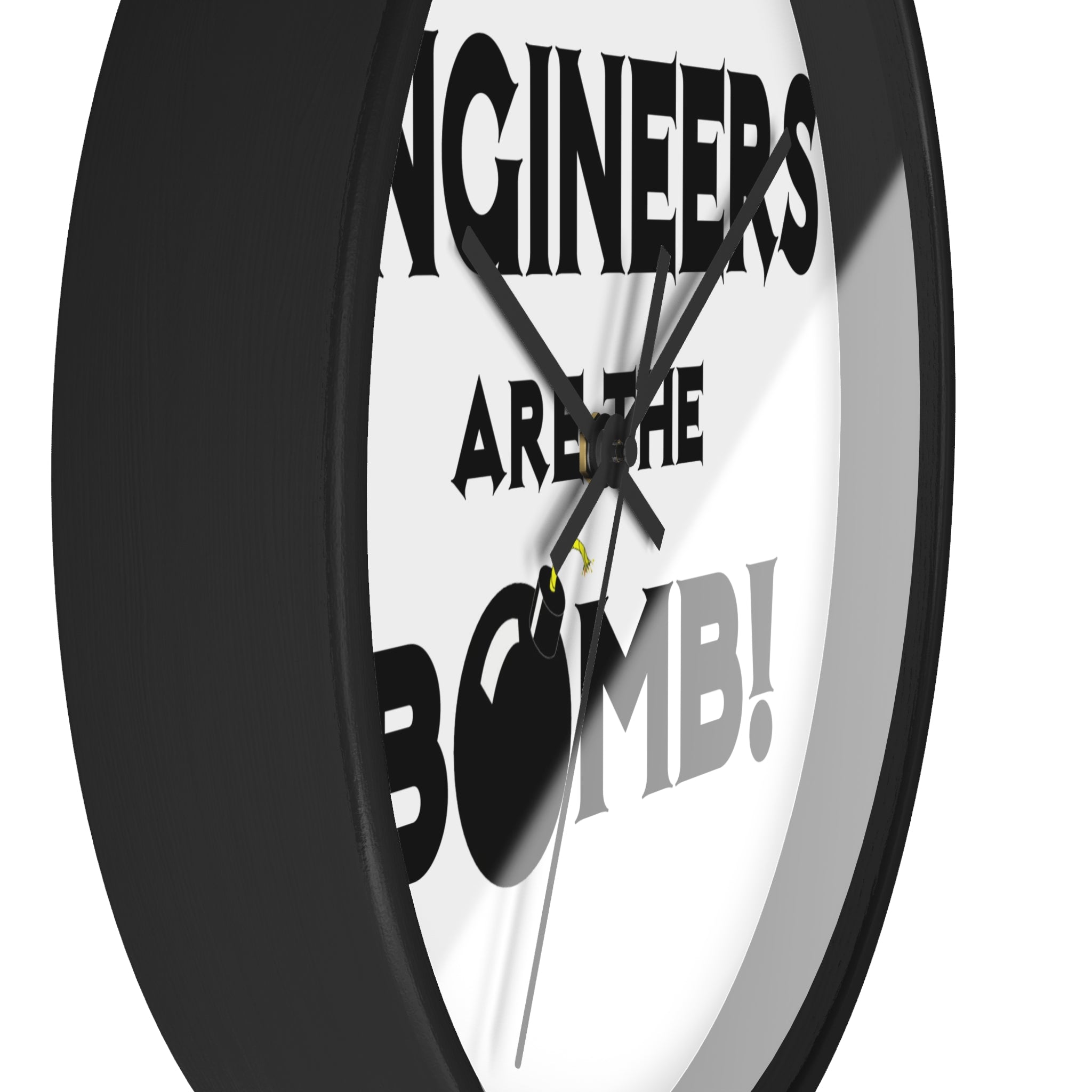 Engineers Are The Bomb! (2) - Wall Clock