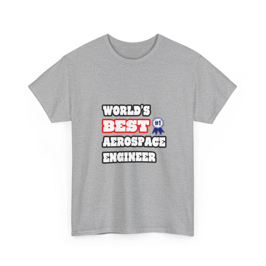 World's Best Aerospace Engineer - Unisex Heavy Cotton Tee