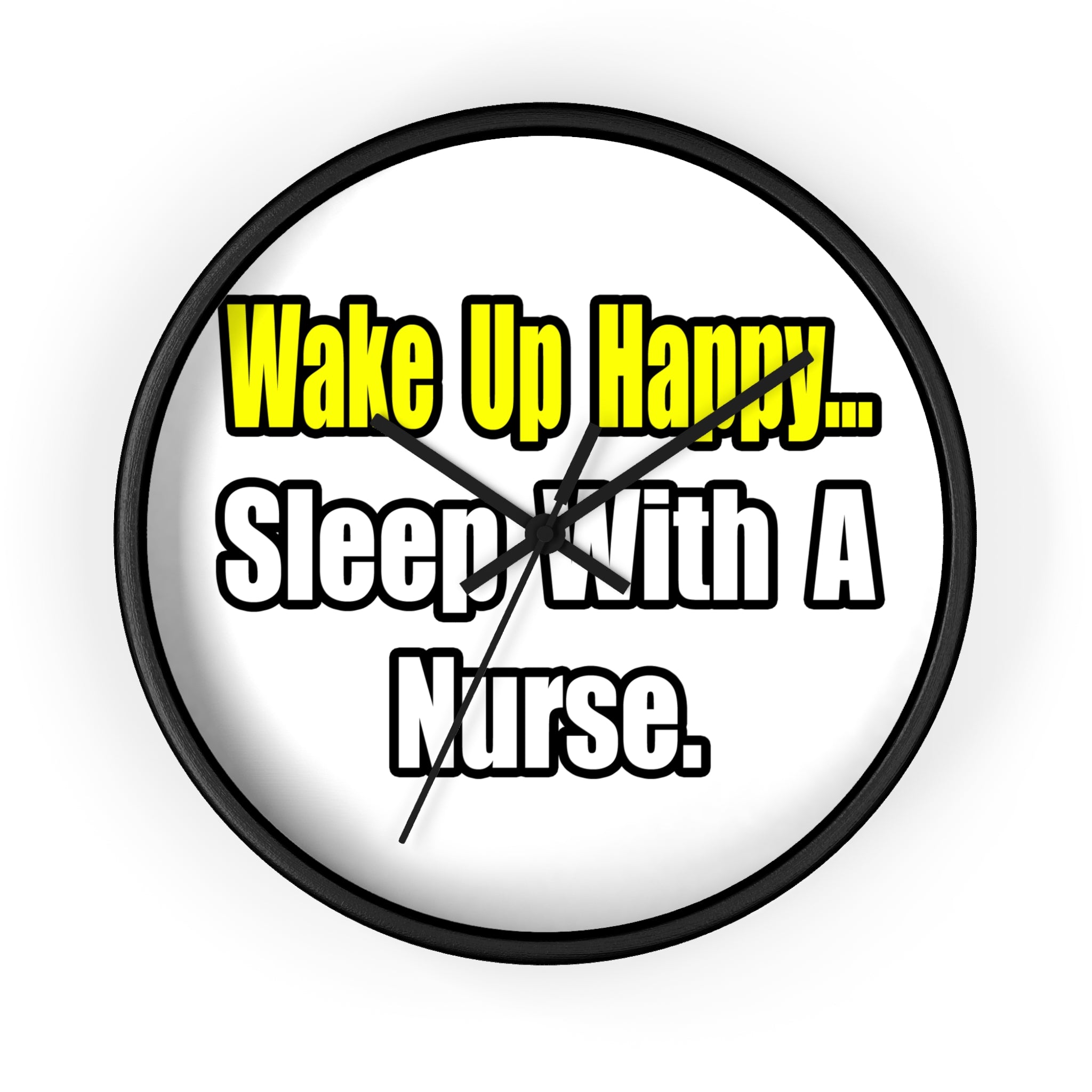 Sleep With a Nurse - Wall Clock