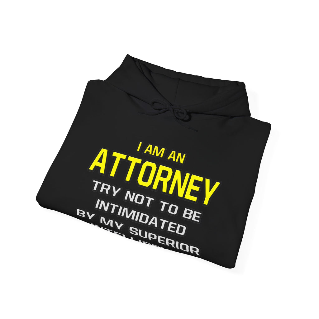 Attorney...Superior Intelligence - Unisex Heavy Blend™ Hooded Sweatshirt