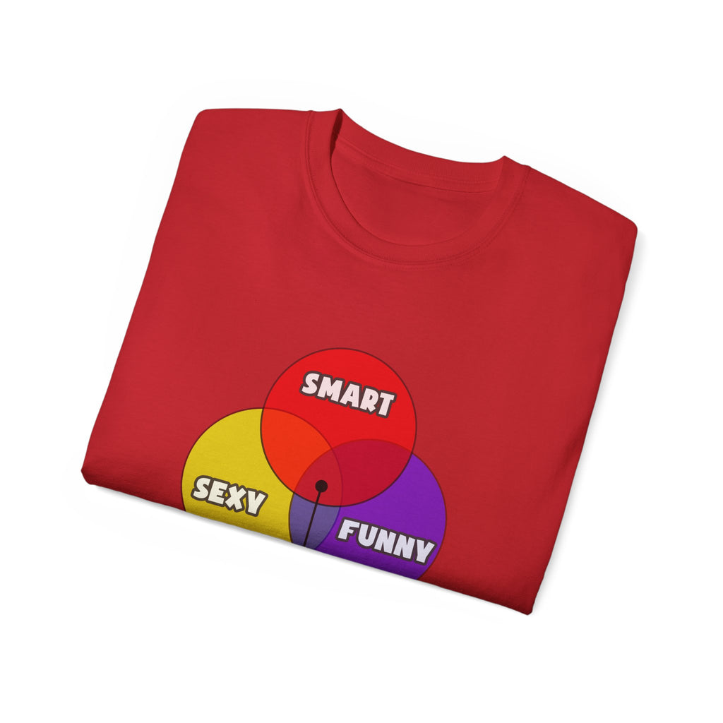 Venn Diagram .. Astronomers - Unisex Ultra Cotton Tee