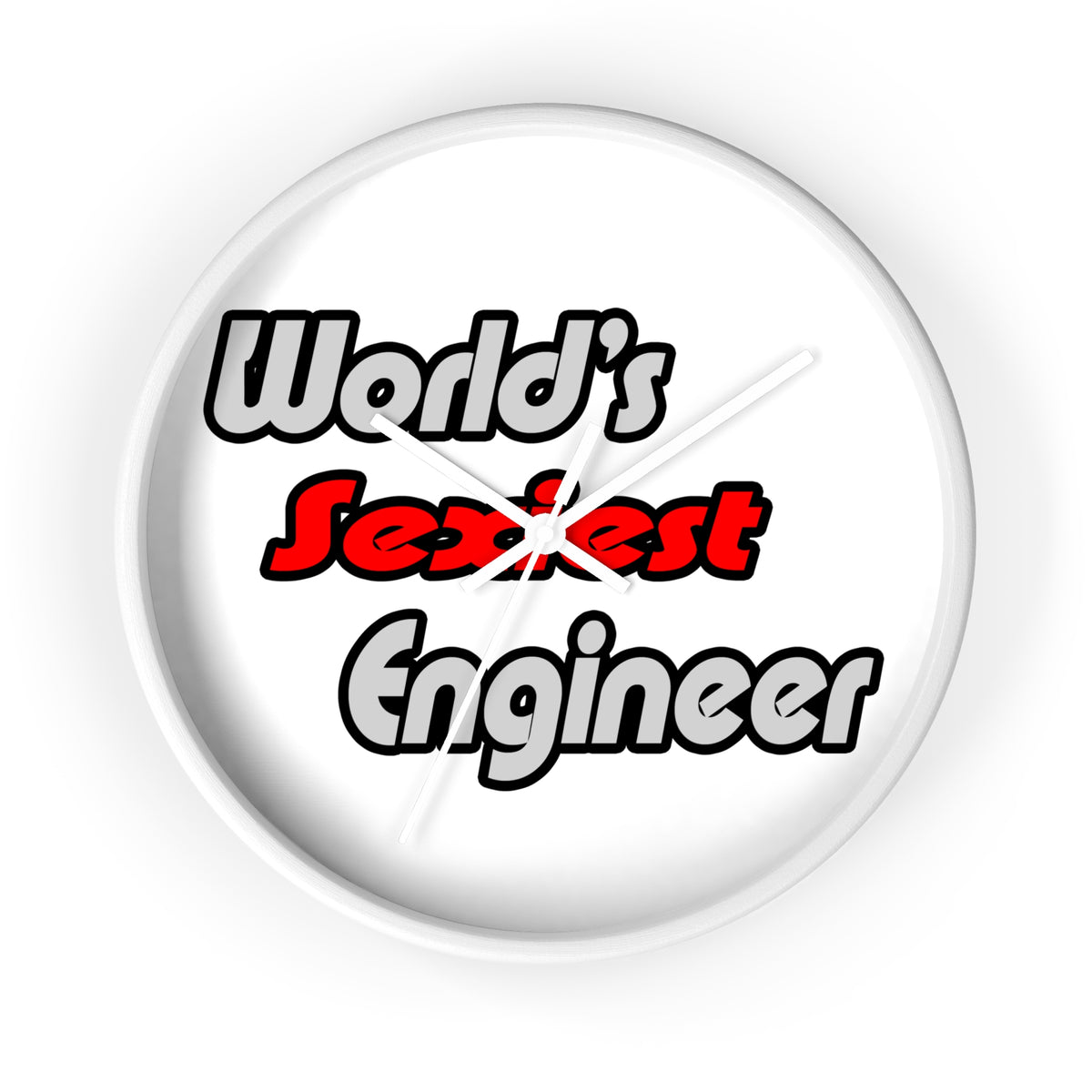 World's Sexiest Engineer - Wall Clock