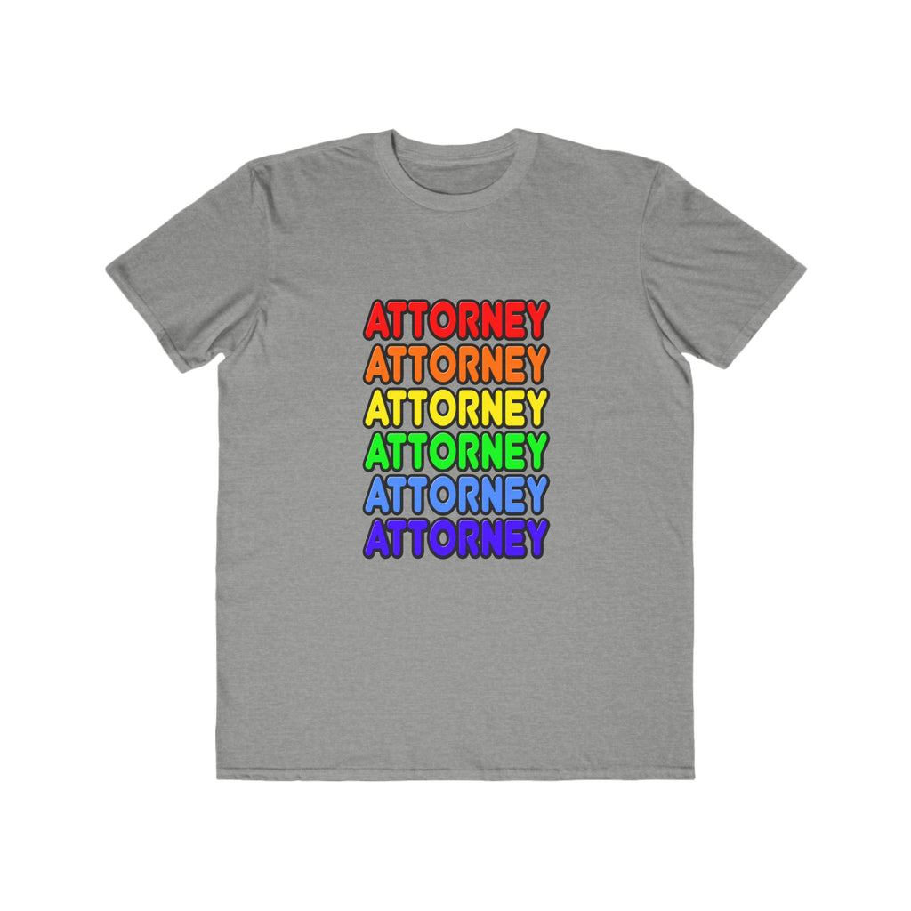 Rainbow Attorney - Men's Lightweight Fashion Tee