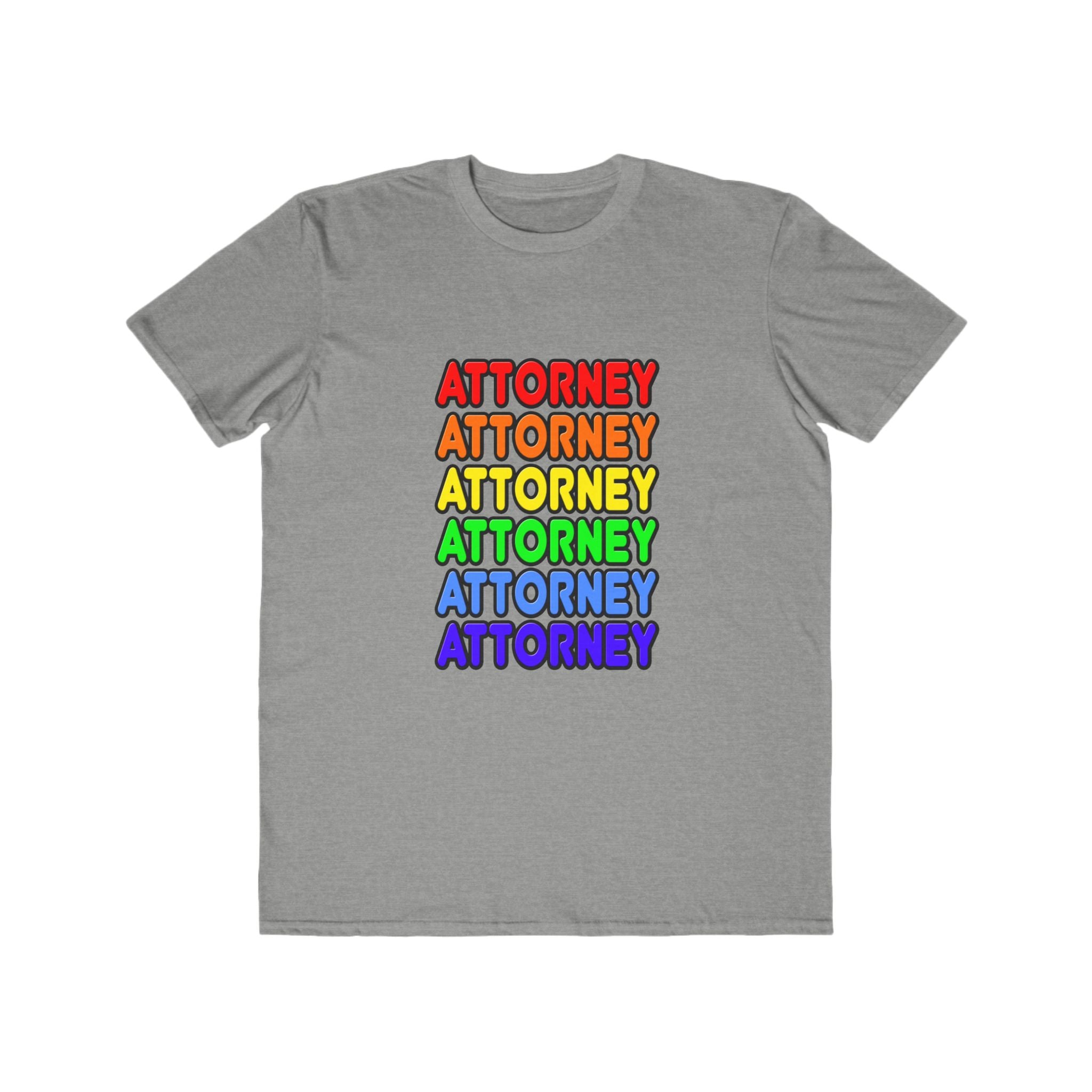 Rainbow Attorney - Men's Lightweight Fashion Tee