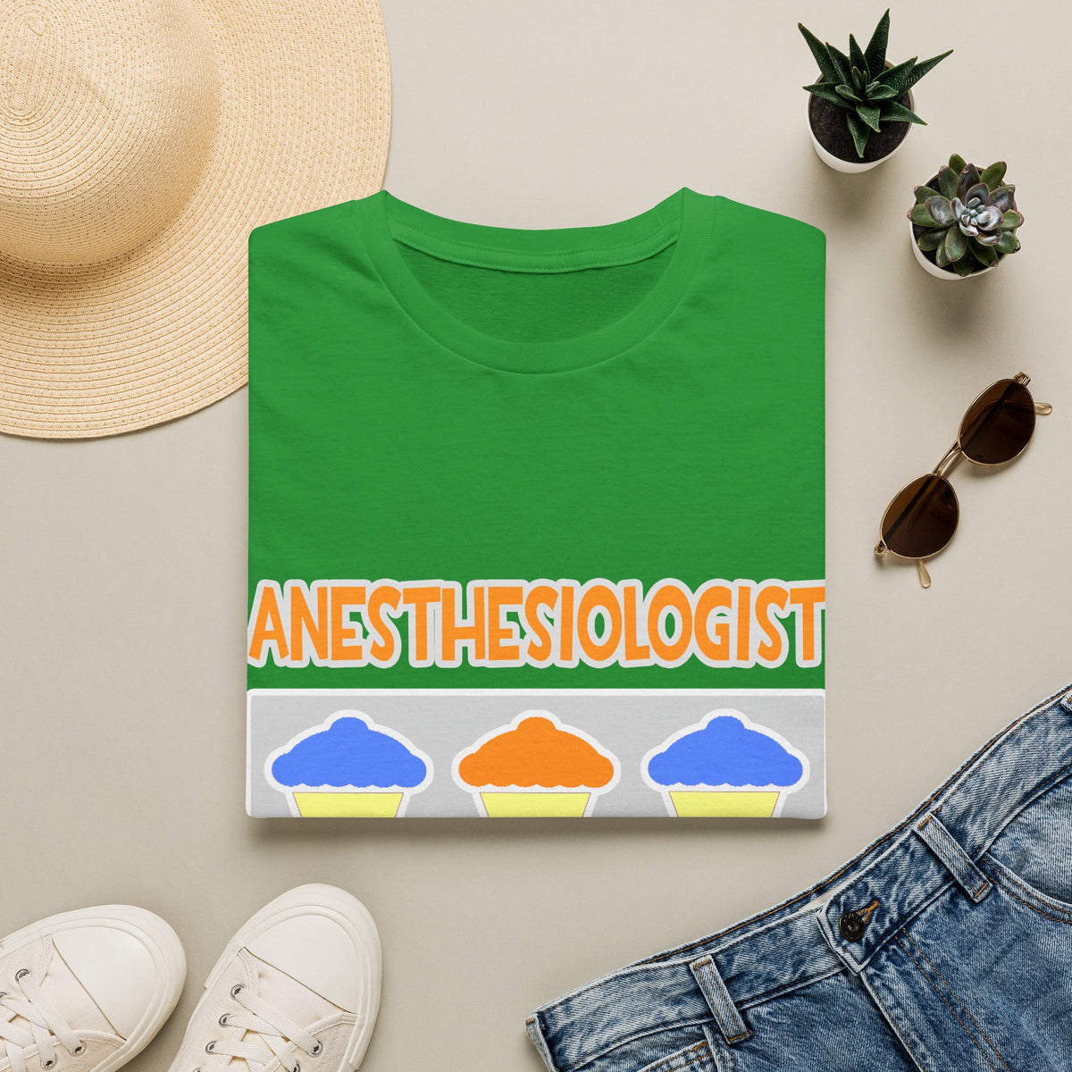 Anesthesiologist ... Will Work For Cupcakes - Unisex Softstyle T-Shirt