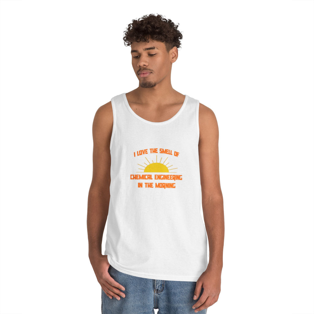 Smell of Chemical Engineering in the Morning - Unisex Heavy Cotton Tank Top