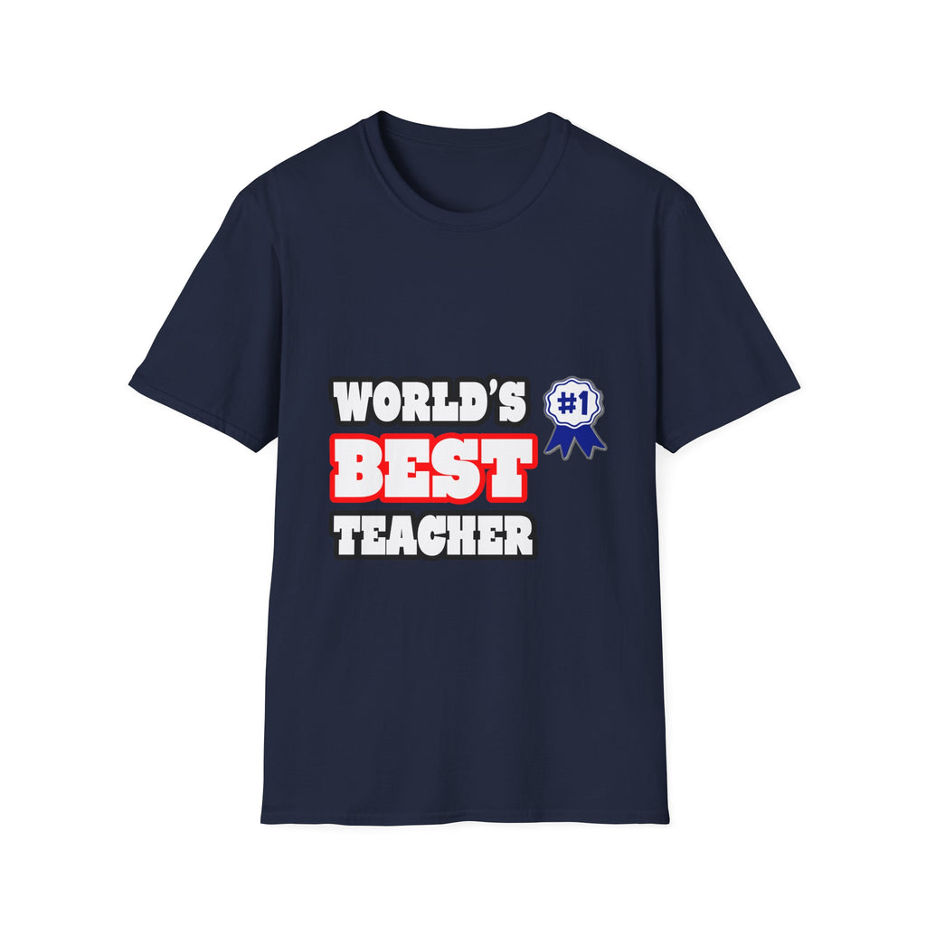 World's Best Teacher - Unisex Softstyle T-Shirt