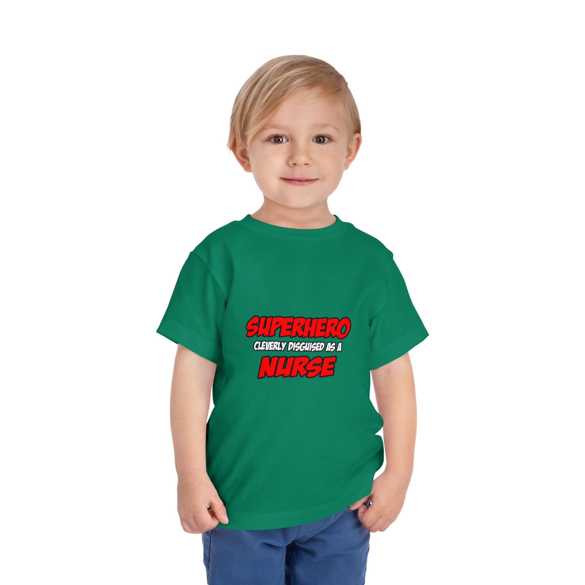 Superhero...Nurse - Toddler Short Sleeve Tee