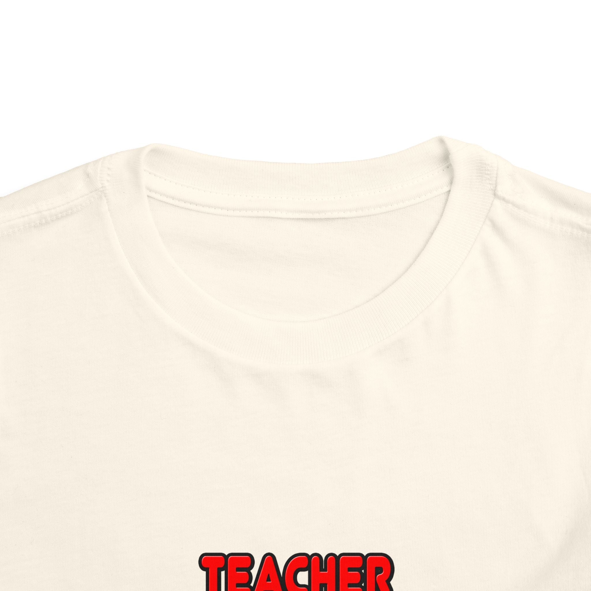Rainbow Teacher - Toddler Short Sleeve Tee