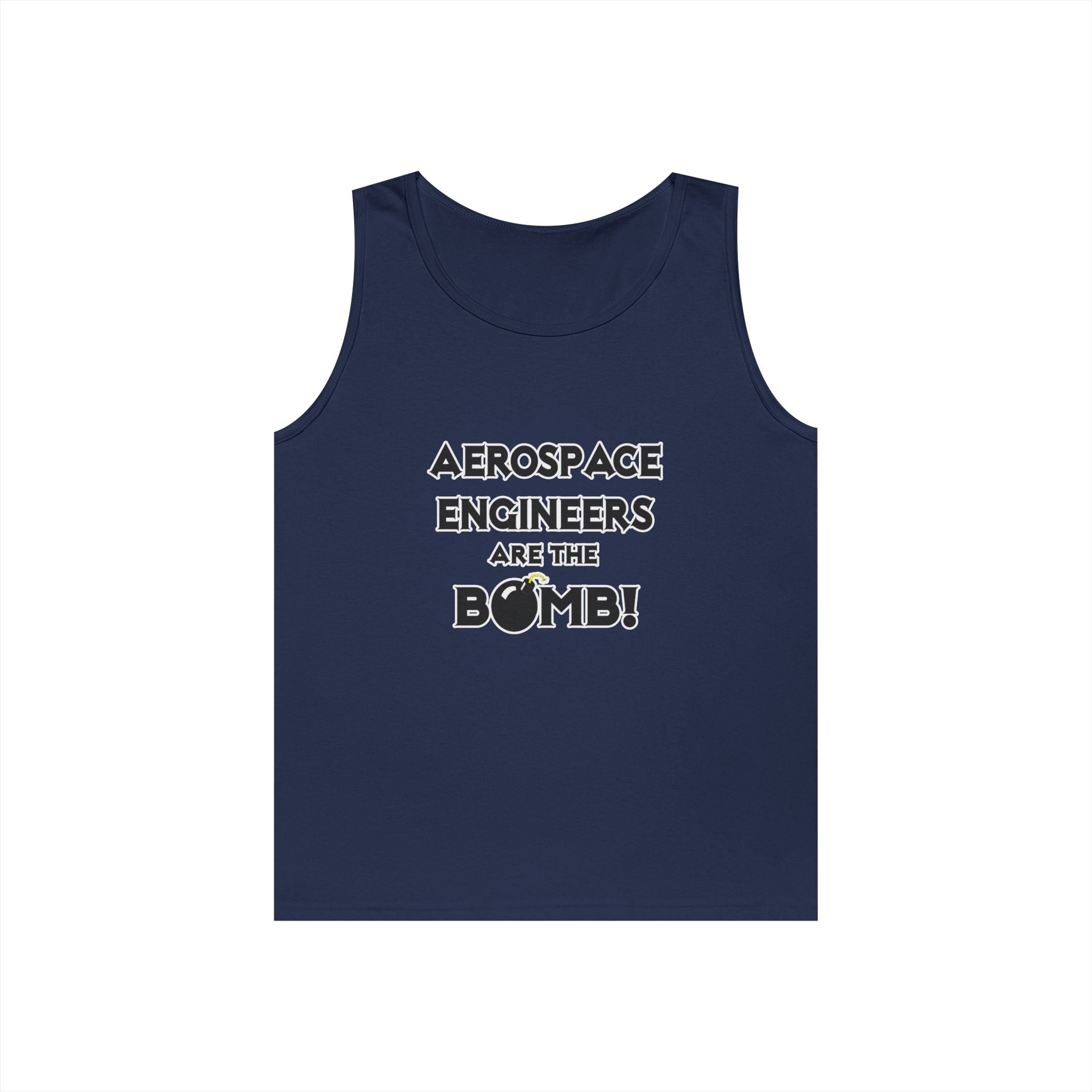 Aerospace Engineers Are The Bomb! - Unisex Heavy Cotton Tank Top