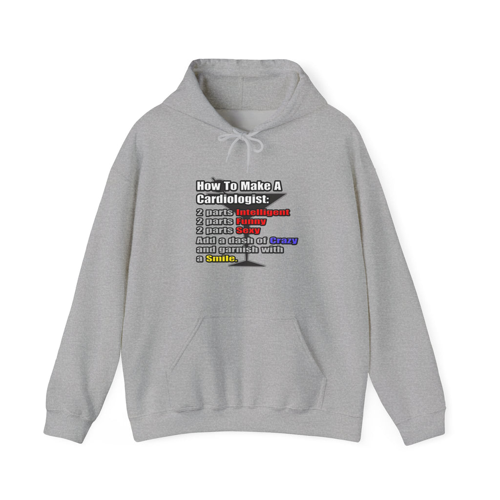 How To Make a Cardiologist - Unisex Heavy Blend™ Hooded Sweatshirt